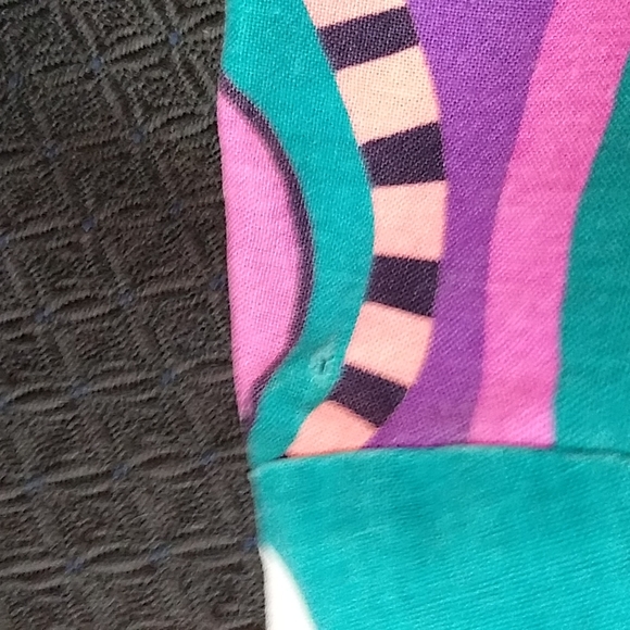 Vintage Western Shirt Ladies Small Crop Style Cutout Southwest Design Monarch - Picture 6 of 7